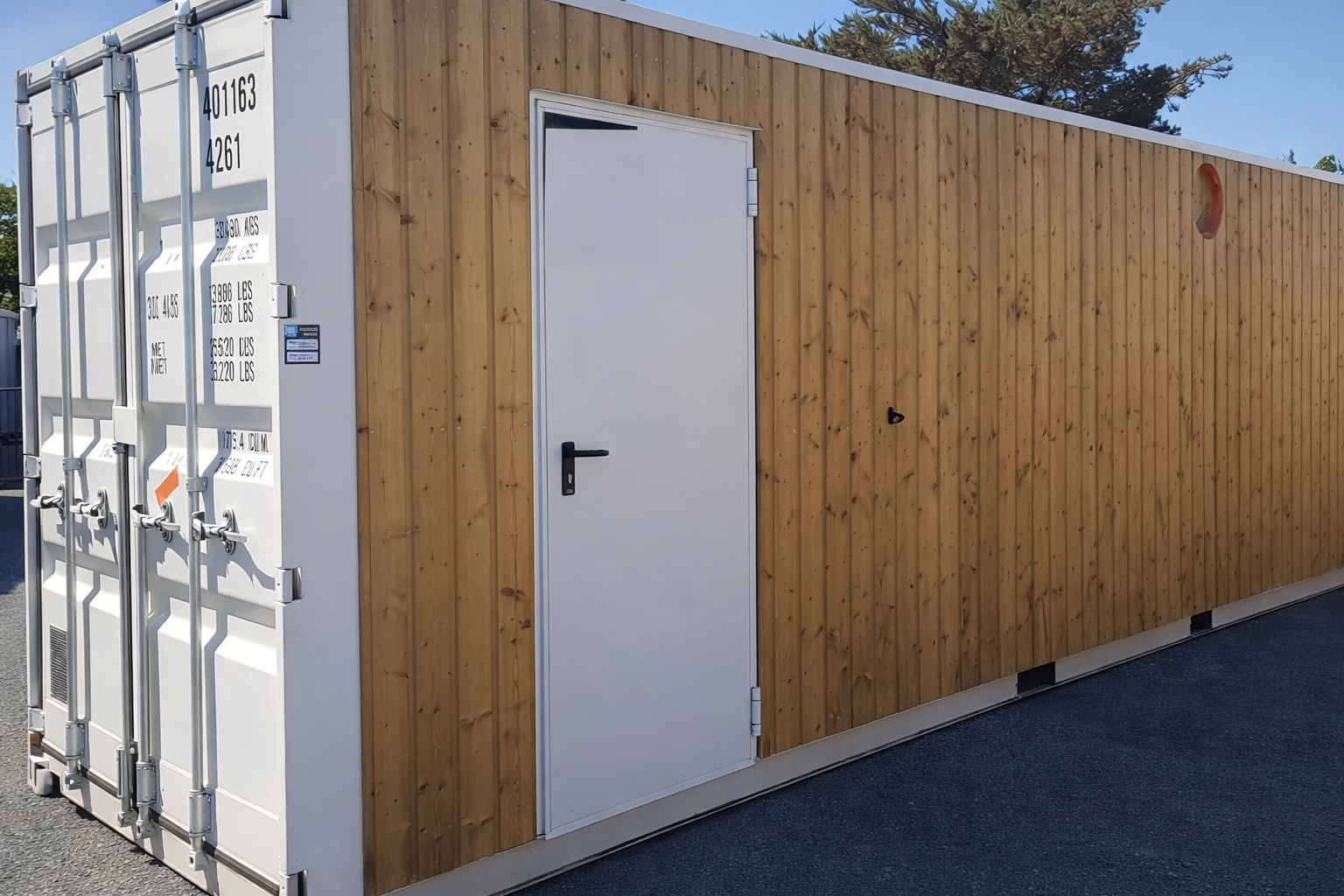 Container Snack 40 pieds aménagé – Snack Box Privilège – 27 m²