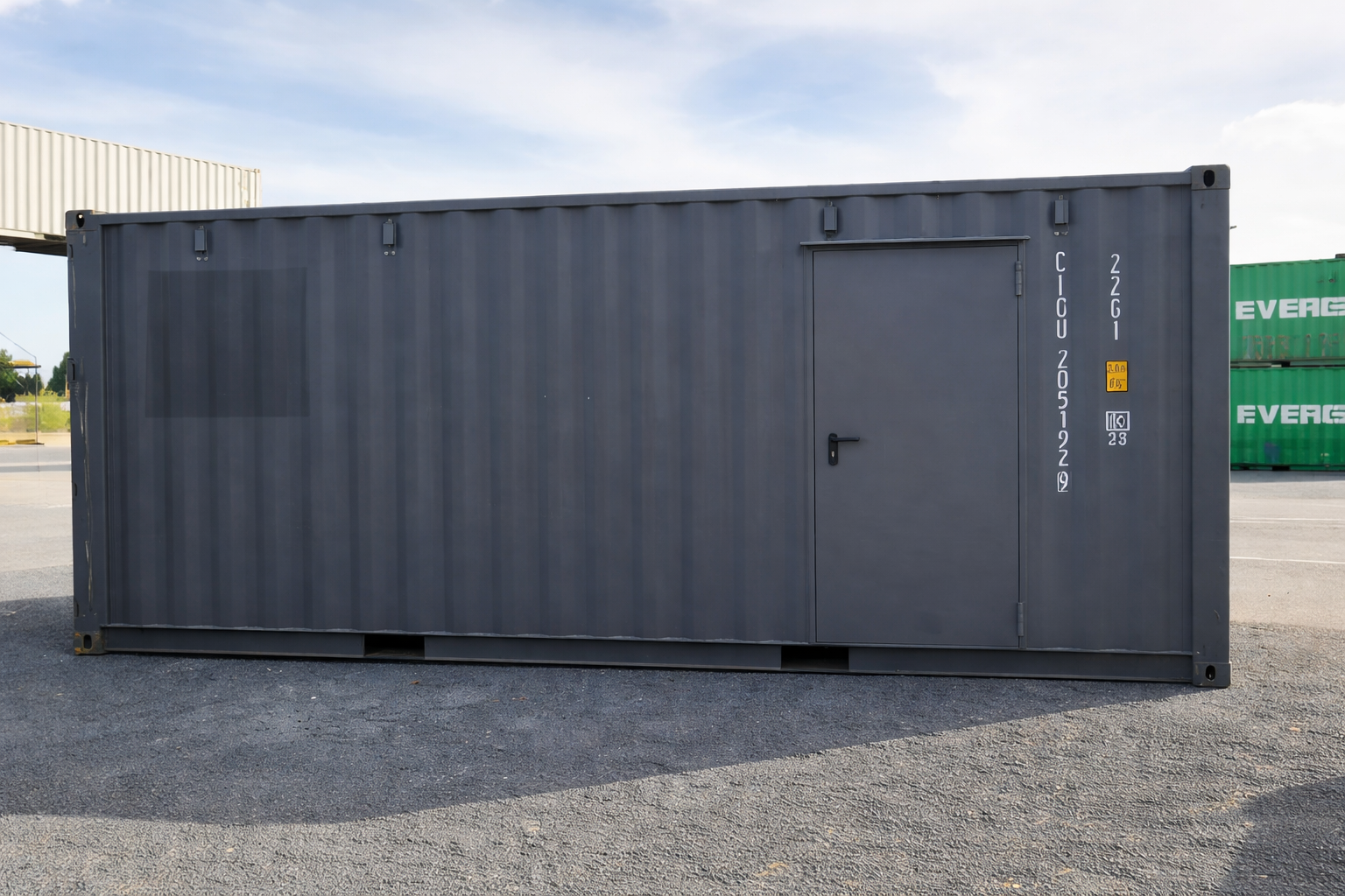 Container Snack 20 pieds aménagé – Snack Box Dynamique – Bardage bois