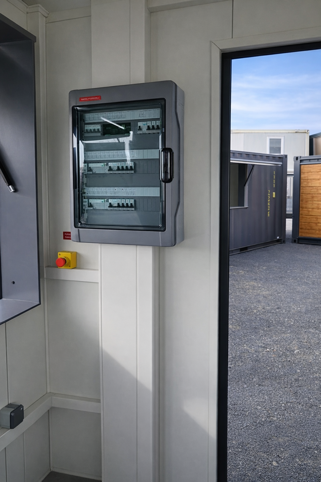 Container Snack 20 pieds aménagé – Snack Box Dynamique – Bardage bois