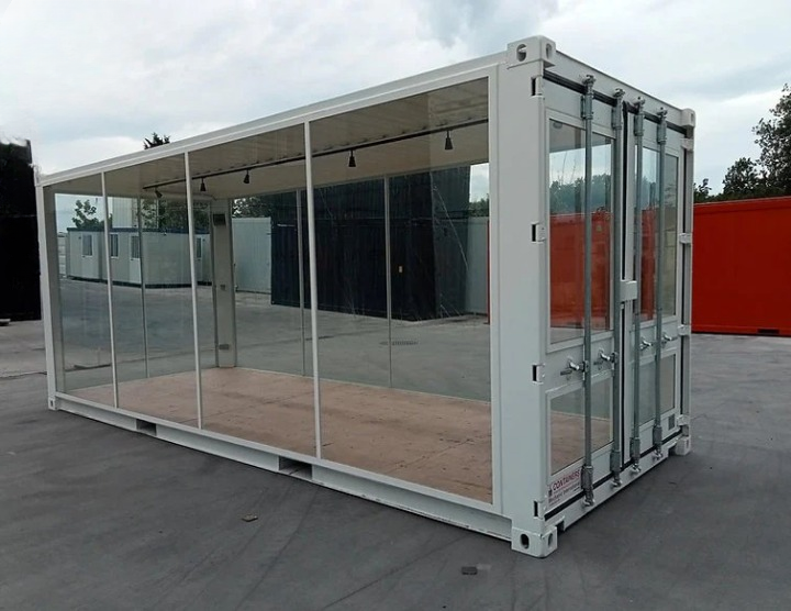 Conteneur Vitré de 20 Pieds – Neuf