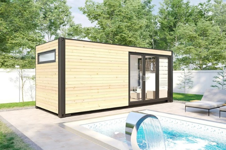 Conteneur maritime Sauna Cabin V7