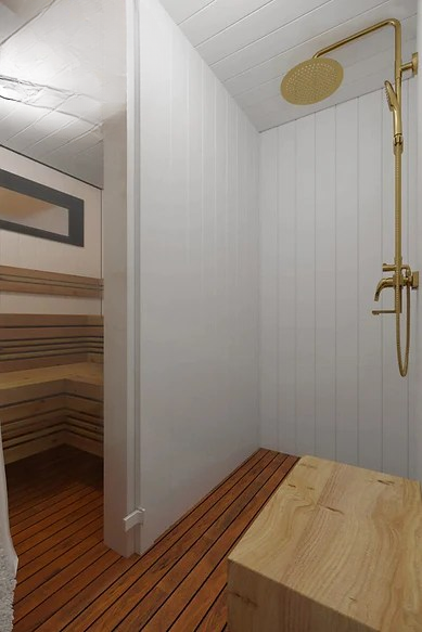 Conteneur maritime Sauna Cabin V7