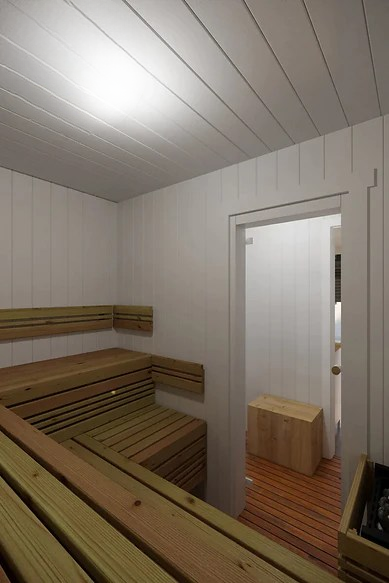 Conteneur maritime Sauna Cabin V7