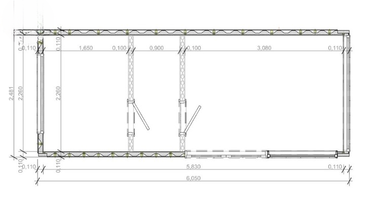 Conteneur maritime 40 pieds High Cube – Classe B
