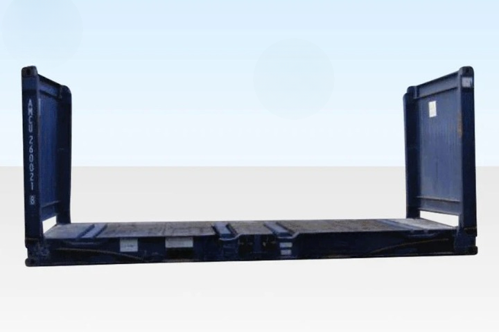 Conteneur maritime d’occasion 20 pieds – Flat-Rack