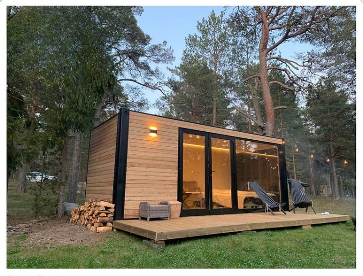 Extension de Maison Container Hansa PopUp – 13,2 m²