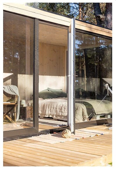 Studio container écologique 14 m² – Module habitable en bois