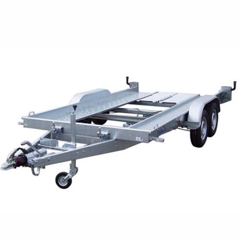 Remorque porte-voiture basculante 2500 kg – Plateau 400 × 190 cm – Double essieu