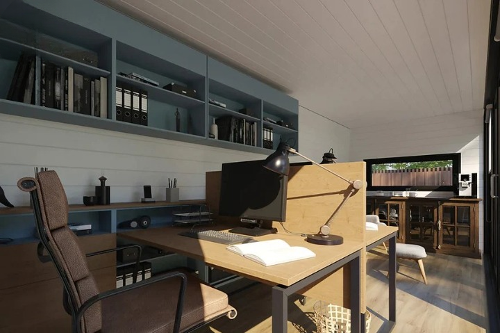 Maison container 14 m² – Tiny House écologique en bois