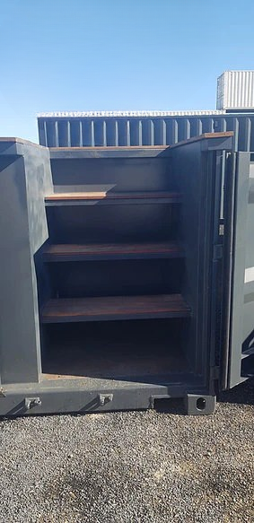 Piscine container 20 pieds – Piscine BOX Privilège 14 m³ – acier corten