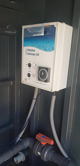 Piscine container 20 pieds – Piscine BOX Privilège 14 m³ – acier corten