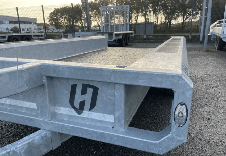 Remorque porte-engin Henra Type MT – PTAC 3500 kg – Double essieu