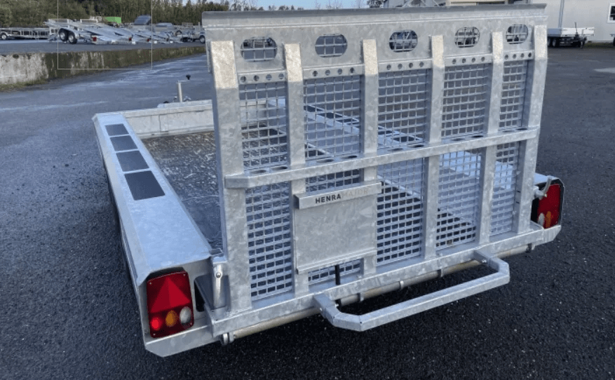 Remorque porte-engin Henra Type MT – PTAC 3500 kg – Double essieu