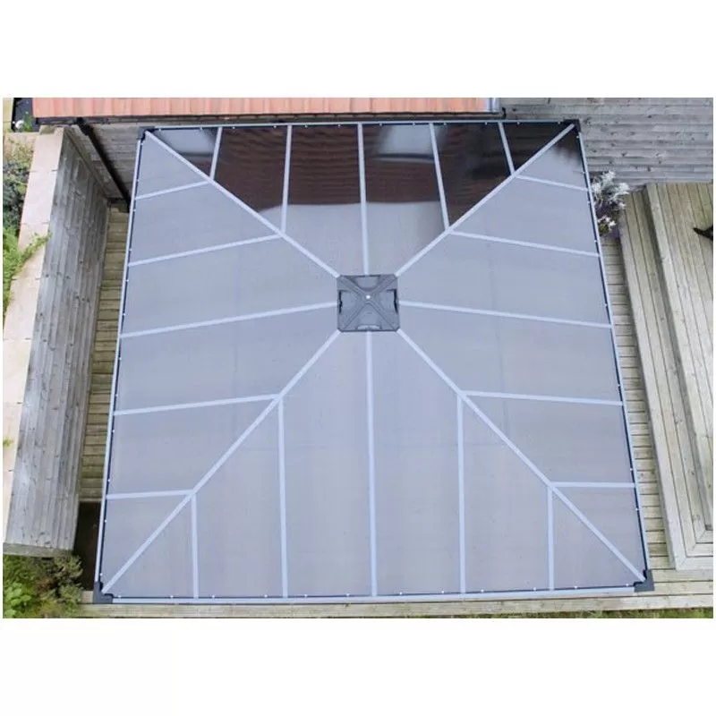TONNELLE ALUMINIUM 21m²