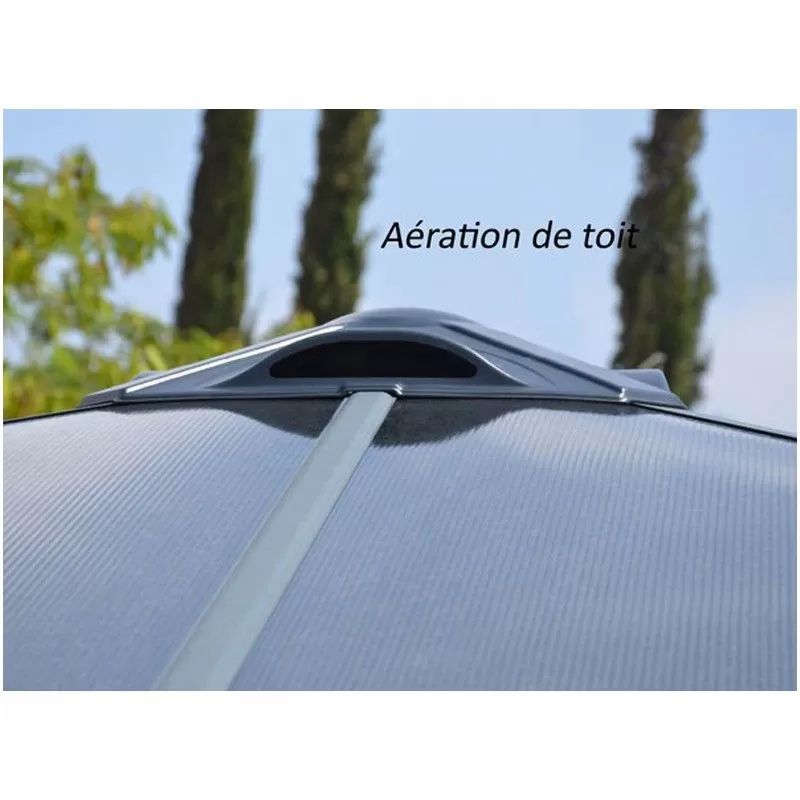 TONNELLE ALUMINIUM 21m²