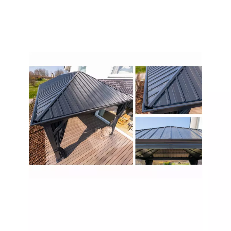 TONNELLE ALU DE 11M2 / 17M2 / 21M2