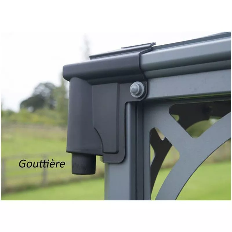 Tonnelle Alu – Toit Rigide 14.85 M2