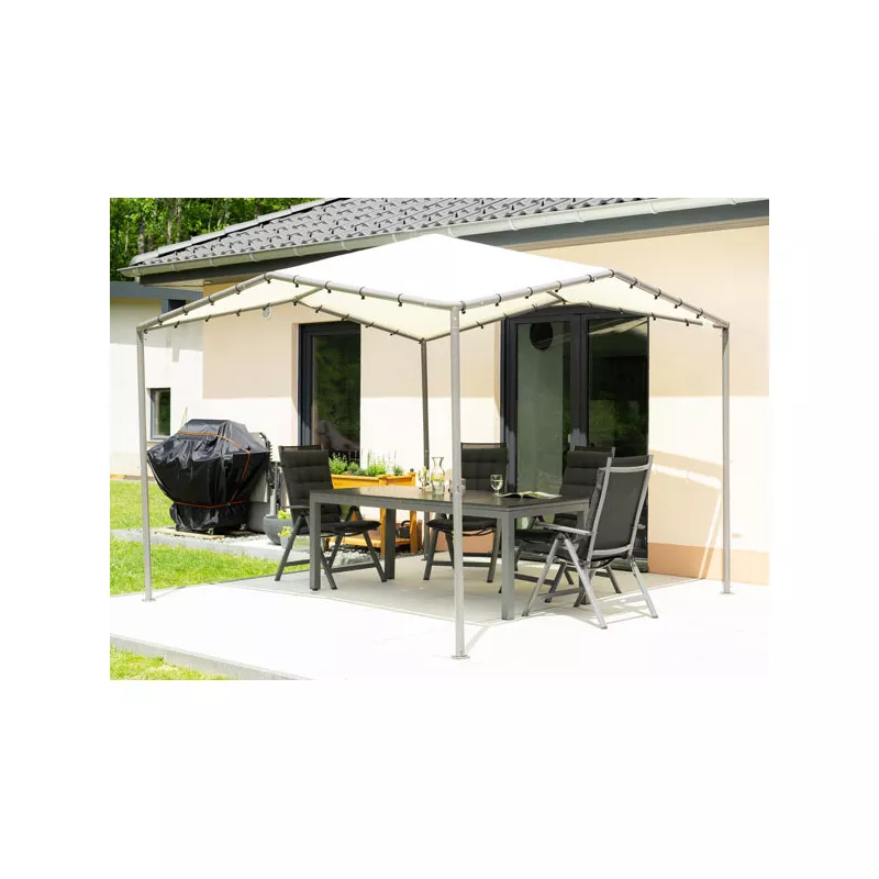 Tonnelle Métal et Polyéthylène -10 m2