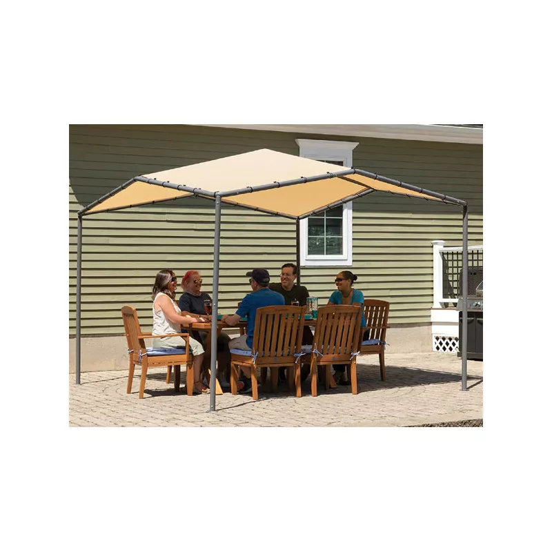 Tonnelle Métal et Polyéthylène -10 m2