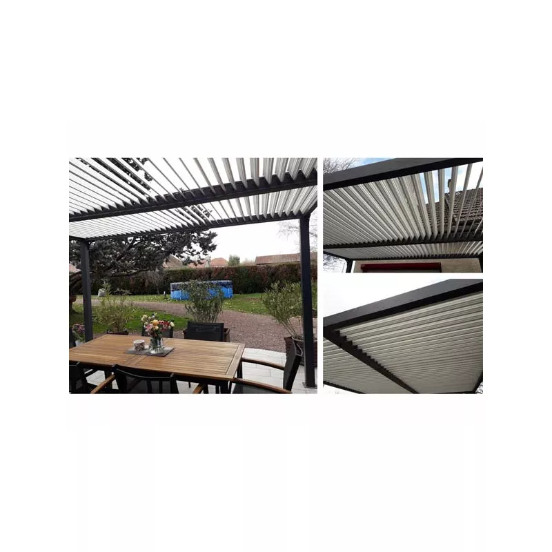 PERGOLA BIOCLIMATIQUE ALU 11m 2