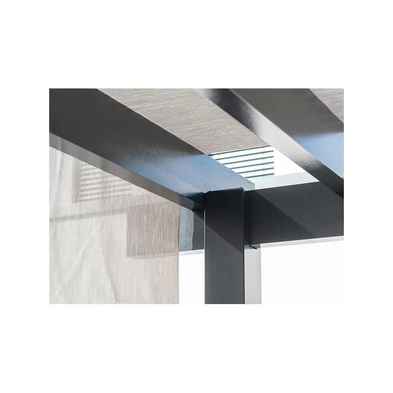 Tonnelle aluminium 15m2