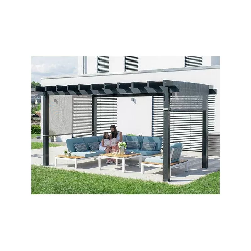 Tonnelle aluminium 15m2