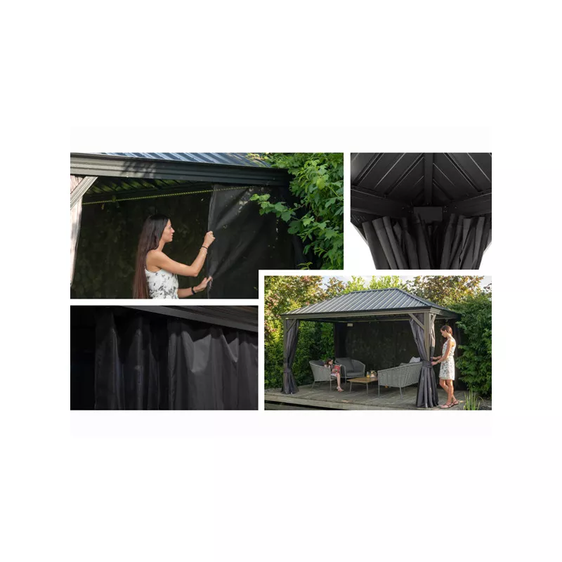 TONNELLE ALU DE 11M2 / 17M2 / 21M2