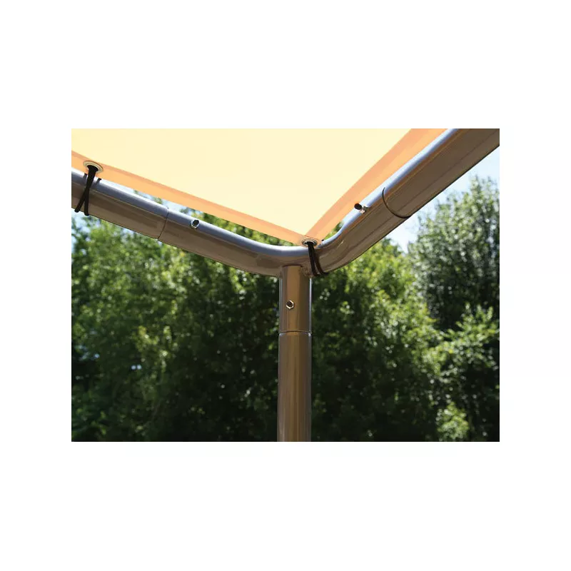 Tonnelle Métal et Polyéthylène -10 m2