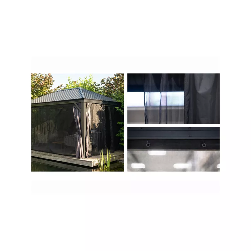 TONNELLE ALU DE 11M2 / 17M2 / 21M2