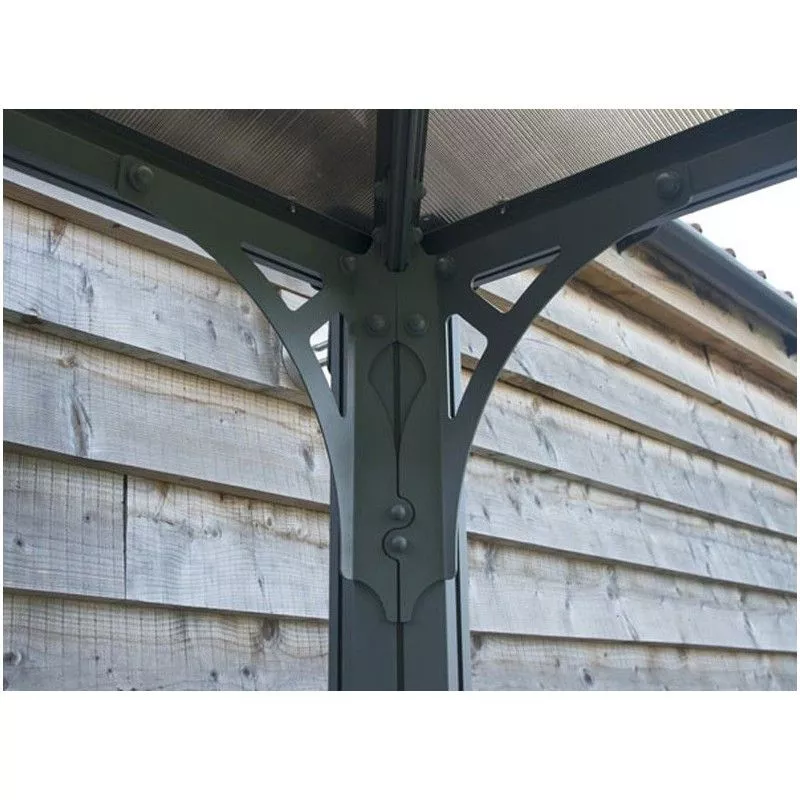 Tonnelle Alu – Toit Rigide 14.85 M2