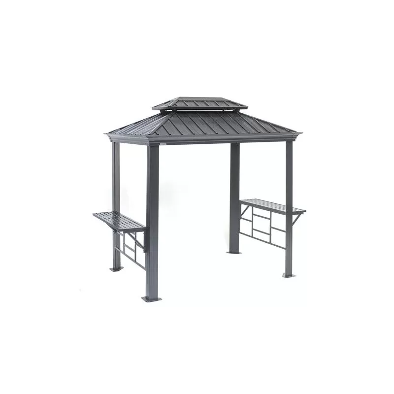 TONNELLE POUR BARBECUE 5m2