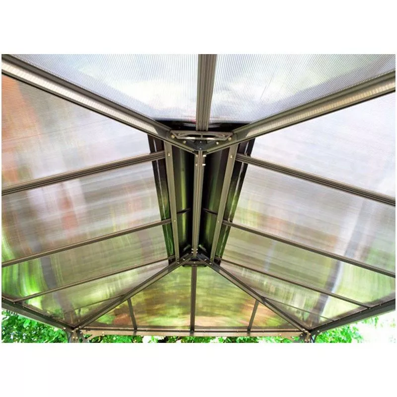 Tonnelle Alu – Toit Rigide 14.85 M2