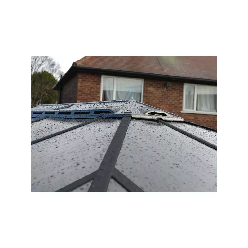 Tonnelle Alu – Toit Rigide 14.85 M2