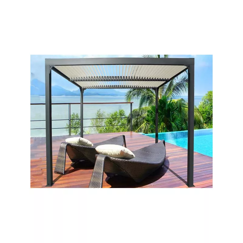 PERGOLA BIOCLIMATIQUE ALU 11m 2