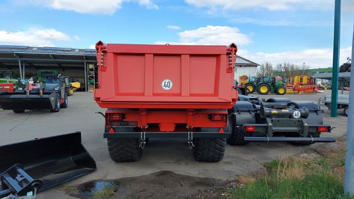 Remorque KRAMPE HD 550 CARRIER