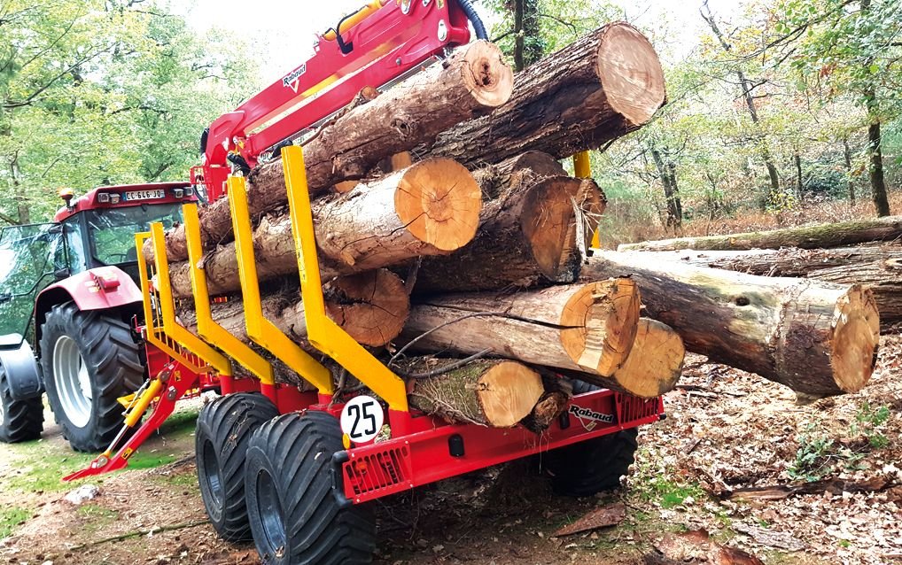 Remorque forestière : Découvrez Rabaud | Remorque forestière