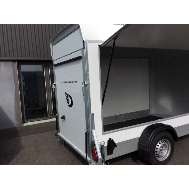 Remorque fourgon atelier C300 hayon + porte latérale