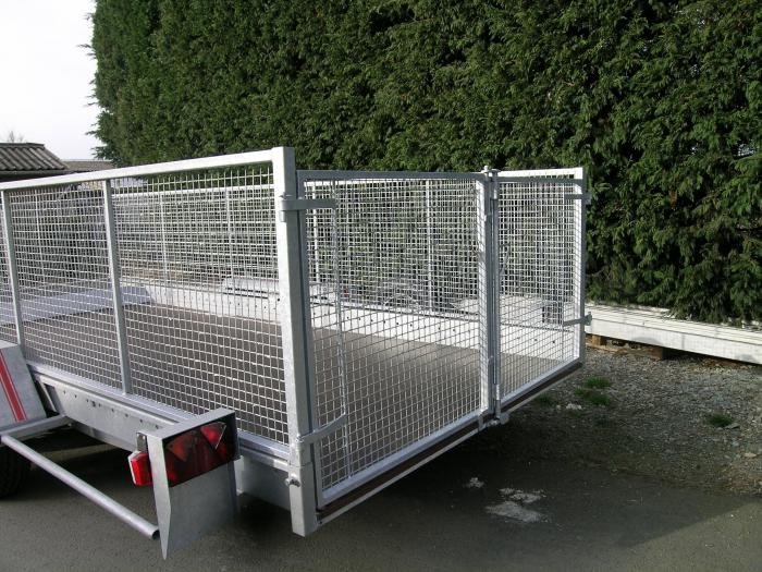 Remorque porte-voiture basculante 2700 kg – Plateau 450 × 190 cm – Double essieu